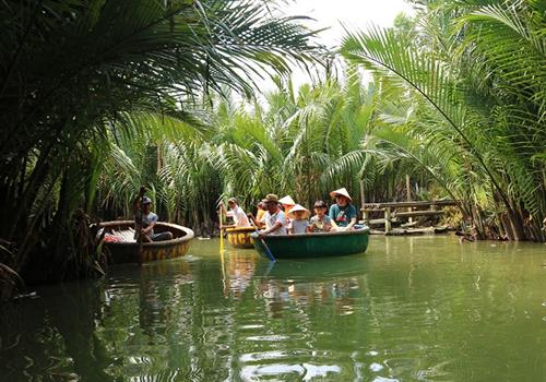 The best time to go to Bay Mau coconut forest